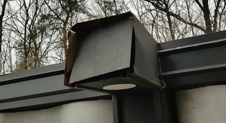 평택시 캐노피 구조물 용접 시공 사진 2