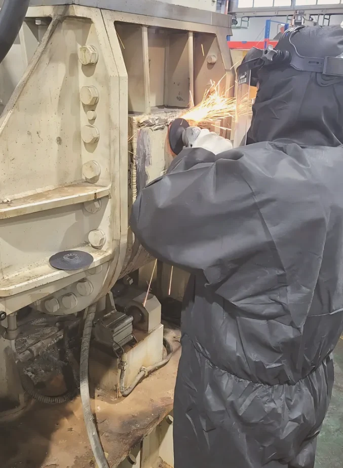 삼척시 산업기계 용접 시공 사진 1
