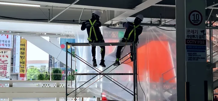 화지동 소방 스프링클러 배관용접 시공 사진 3