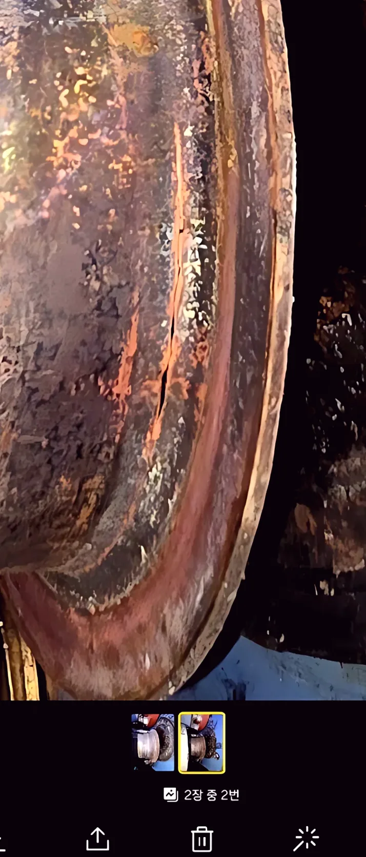 소학동 열교환기 배관용접 시공 사진 3