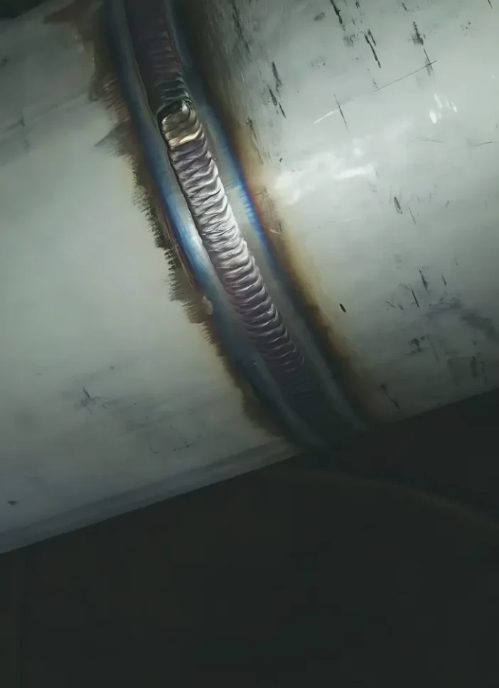 도안면 온수 급탕 스팀 배관용접 시공 사진 3