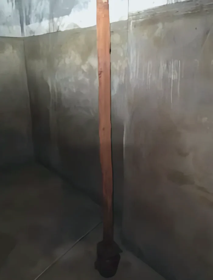 청양군 집수정 배수펌프 배관용접 시공 사진 2