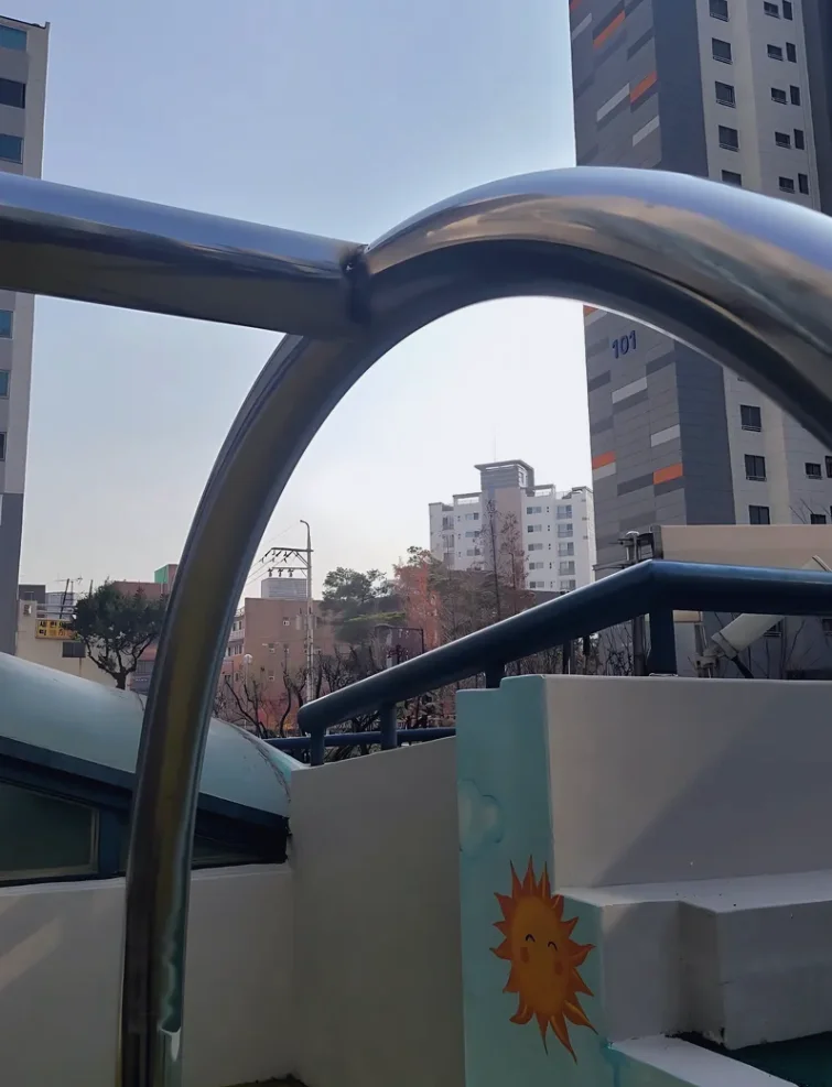 옥천군 놀이터 용접 시공 사진 3