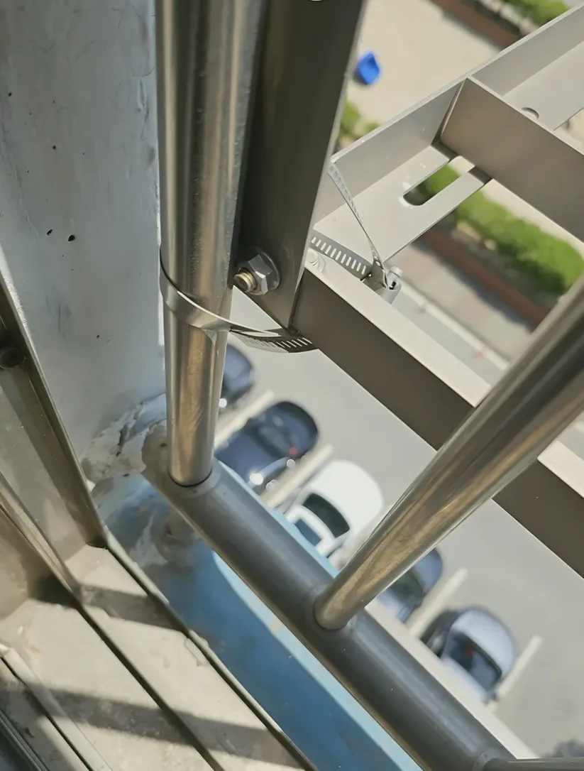 양천구 베란다 난간용접 시공 사진 2