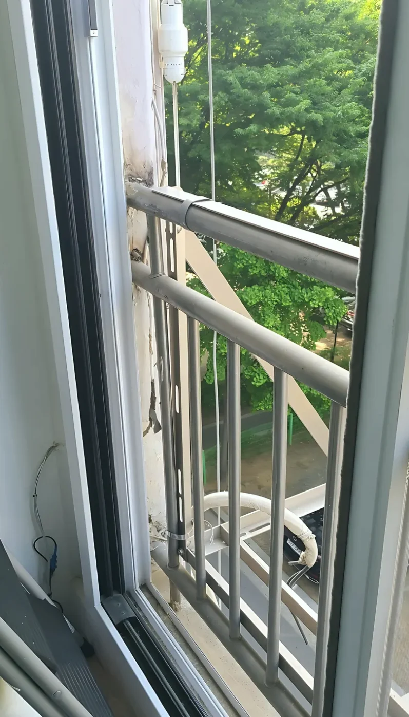 예산군 베란다 난간용접 시공 사진 1