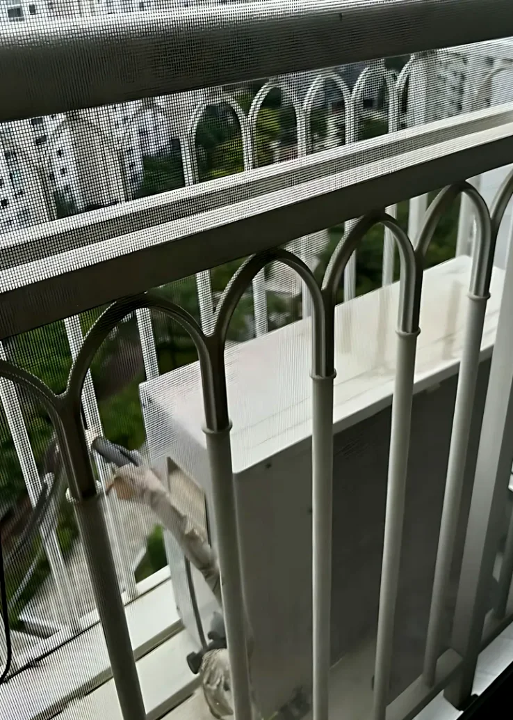 장존동 베란다 난간용접 시공 사례