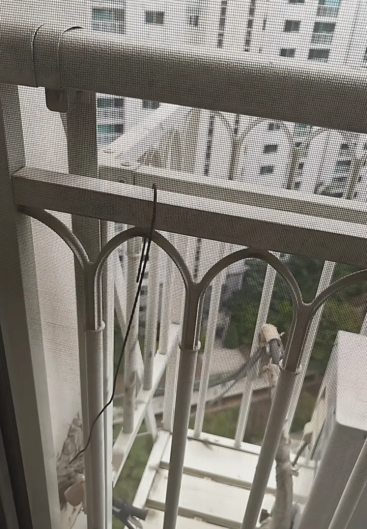 의정부시 베란다 난간용접 시공 사진 2