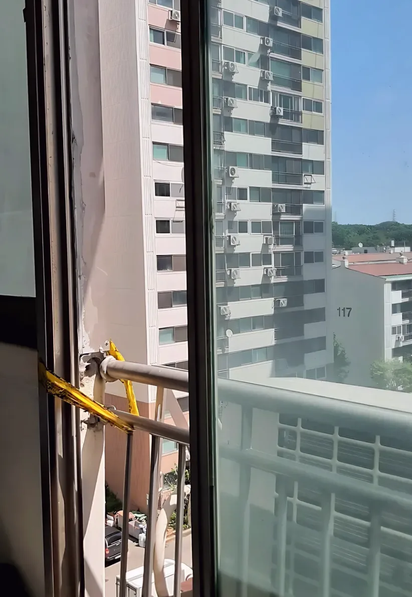 의정부시 베란다 난간용접 시공 사진 3