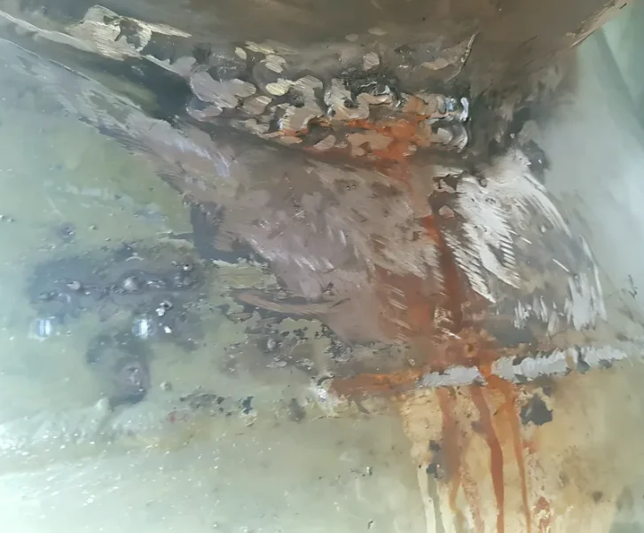 금성면 소방 탱크용접 시공 사진 3